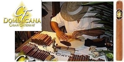 Cigar roller rolling for Colorado events